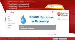 Desktop Screenshot of pgkim.drzewica.pl
